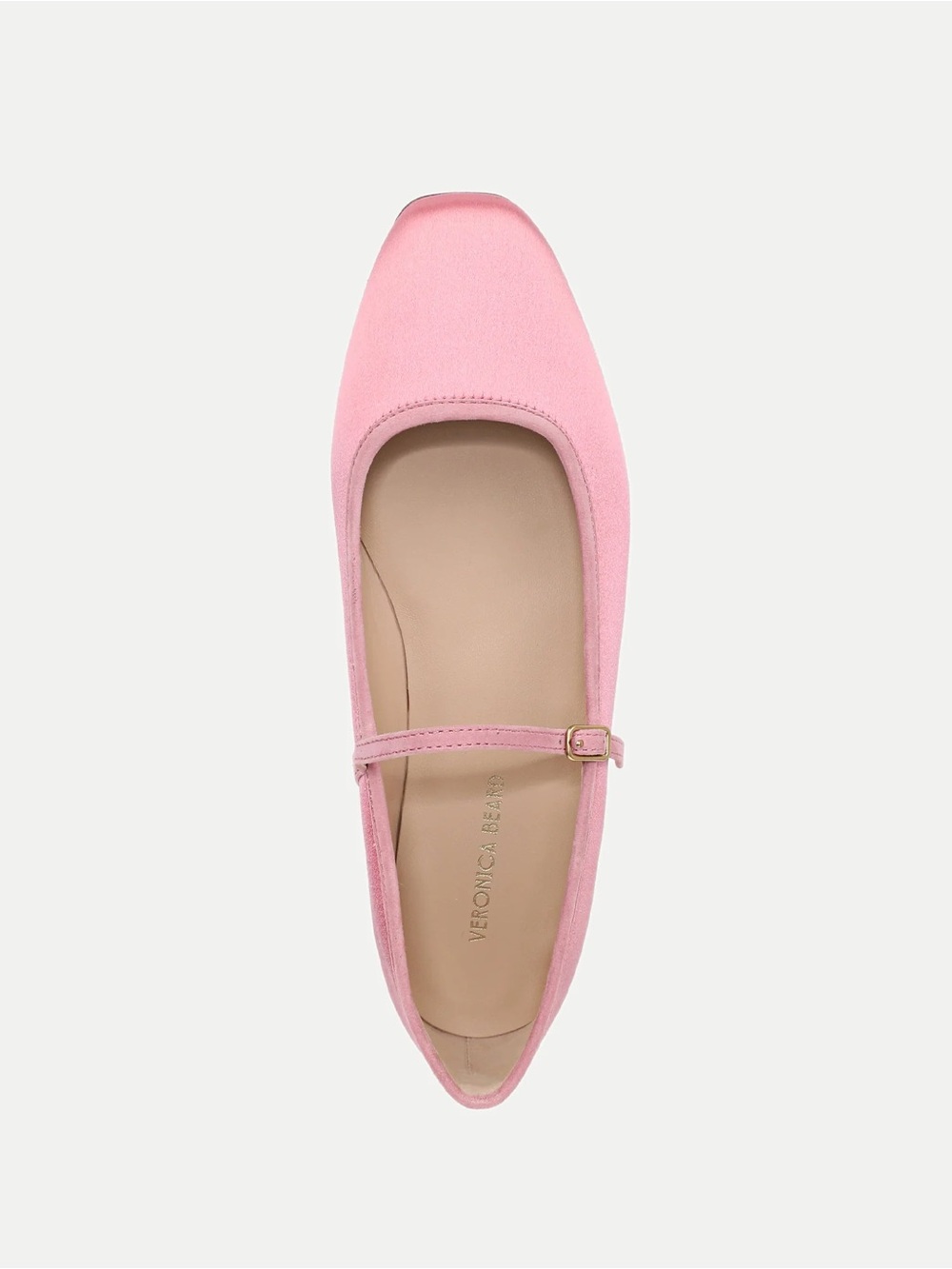 NWOT Veronica beard Ellie Satin Flat - Picture 4 of 14